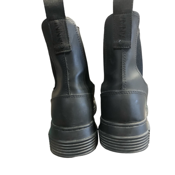 Ganni Black Rubber Grip Chelsea Boots 37 - Picture 6 of 8